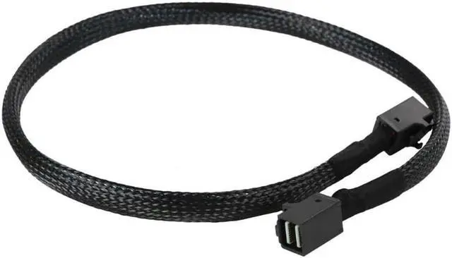 Alt view image 2 of 3 - Athena Power GPU Server 12G Data Cable for RM-4UG4243HE12 0.5M Mini SAS SFF8643 to SFF8643 Internal Cable (CABLE-MS8643INT20)