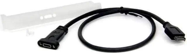 Alt view image 2 of 2 - XT-XINTE Motherboard Expansion Cable USB 3.1 Front Panel Header Type E Male to Usb-C Type C Female Computer Connector 50cm