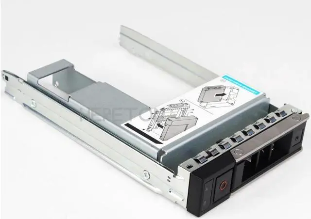 Main image of 2.5" 3.5" SATA SAS HDD Adapter + 3.5inch Hard Drive Tray Caddy For Dell PowerEdge R250 R350 T350 Server Hybrid