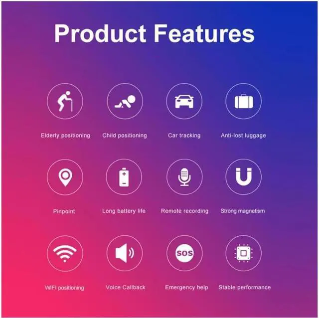 Alt view image 5 of 5 - Dispositivo localizador magnético en tiempo Real para camiones, dispositivo de seguimiento de registro antipérdida, rastreador GPS de coche, Mini GF-19, Larga modo de reposo