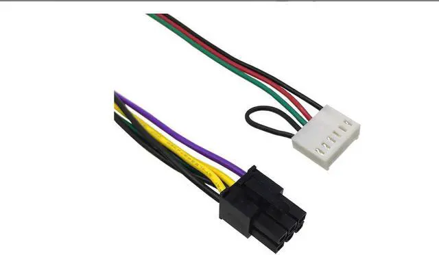 Alt view image 3 of 6 - COMeap 24 Pin to 6 Pin PCI-E ATX Main Power Adapter Cable for HP Z220 Z230 Workstation SFF Series 4000 6005 8300 ProDesk 600 G1 SFF 12-inch(30cm)