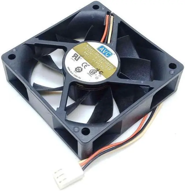 Alt view image 4 of 4 - 70mm pc cooling fan 7020 fan DA07020B12U 12V dual ball high volume CPU case fan 7CM