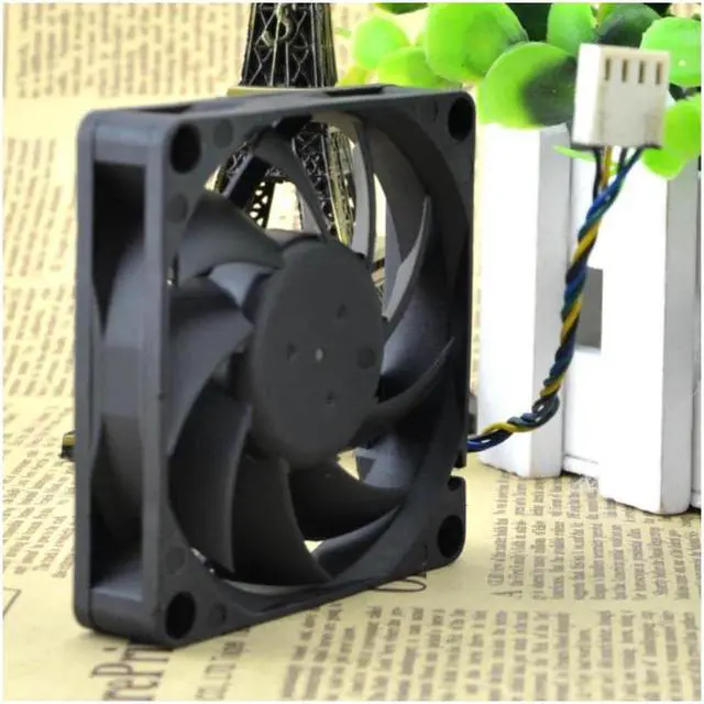 Alt view image 4 of 4 - Delta Afb0712hhb 0.45a AMD CPU Radiator 7015 4-Pin PWM Ball Fan