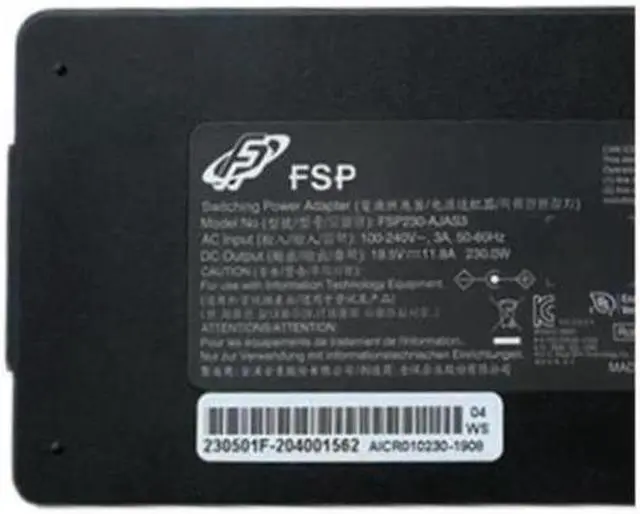 Alt view image 4 of 4 - 230W 19.5V 11.8A 5.5x2.5mm FSP FSP230-AJAS3 Power Supply AC Adapter Charger