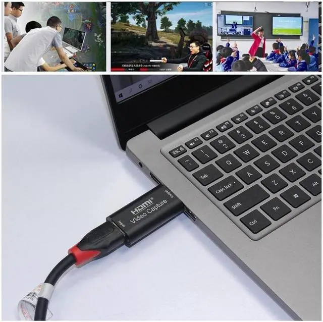 Alt view image 3 of 7 - Game Capture Card, High Definition 1080p Reliable Portable Video Converter for Game Streaming Live Broadcasts Video Recording