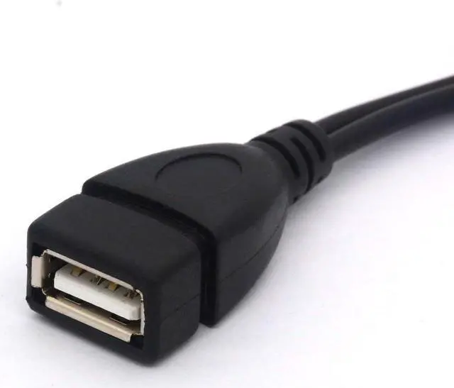 Alt view image 3 of 5 - Micro USB Splitter Cable OTG Power Enhancer Cord USB 2.0 A Female to Micro USB Male and Micro 5 Pin Female Adapter Host Charging Converter