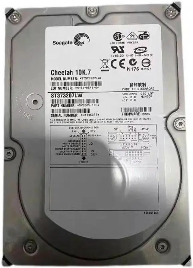 Main image of ST373207LW 73GB 10000 RPM ULTRA320 68PIN SCSI 3.5'