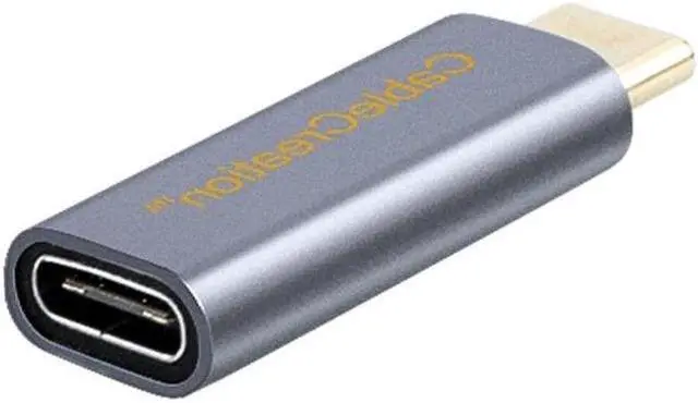 Main image of CableCreation USB C Male to Female Adapter, USB 3.1 Type C Extension Convertor 10Gbps, Compatible with MacBook Pro, iPad Pro, Samsung DeX Station, Oculus Quest Link, Galaxy S9/S9+/S10/Note9 etc, Gray
