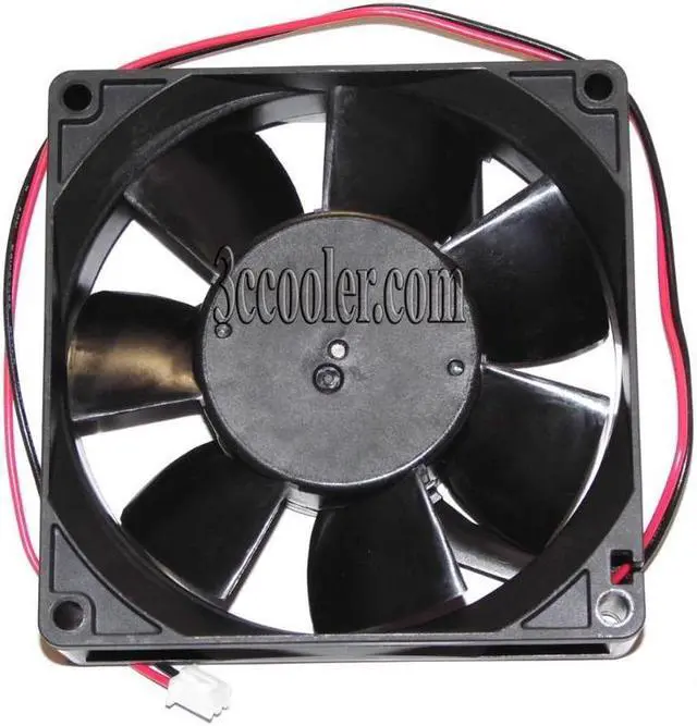 Alt view image 2 of 2 - Melco MMF-09C24TS YN4 24V 0.2A 2 Wires 2 Pins Connector Cooling fan