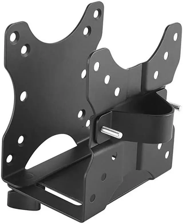 Alt view image 4 of 4 - Thin Client Mount Bracket | Mount a Mini PC or Computer to a VESA Monitor Arm or Stand Pole or Under Desk or Surface