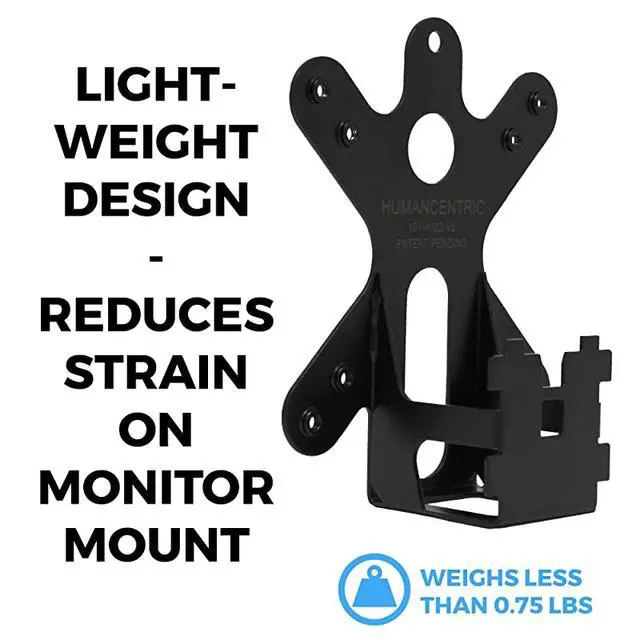Alt view image 6 of 6 - VESA Mount Adapter for Dell SE2416HX SE2717HX SE2717H S2216M S2216H SE2716H SE2216H S2817Q SE2417HG S2316M S2316H SE2416H SE2717HR and More