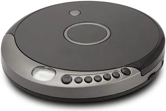 Main image of PCB319B Portable Cd Player with Bluetooth Includes Stereo Earbuds Black