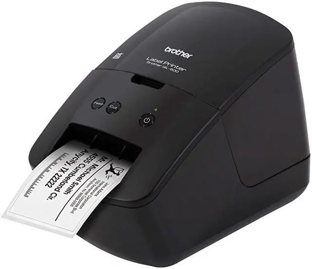 Alt view image 2 of 7 - Economic Desktop Label Printer QL600 QL600 24 Label Width