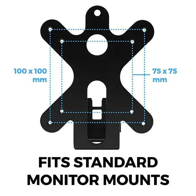Alt view image 3 of 6 - VESA Mount Adapter for Dell SE2416HX SE2717HX SE2717H S2216M S2216H SE2716H SE2216H S2817Q SE2417HG S2316M S2316H SE2416H SE2717HR and More