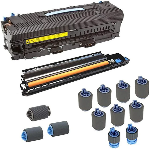 Main image of C9152A-TRA-AP Deluxe Maintenance Kit for HP Laserjet 9000/9040 / 9050 / M9040 (110V) Includes RG5-5750 Fuser, Transfer Roller Assembly (RG5-5662) & Tray 1-4 Rollers