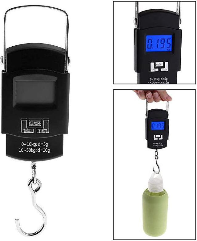 Portable LCD Digital Scale 50kg/110lb Electronic Balance Luggage