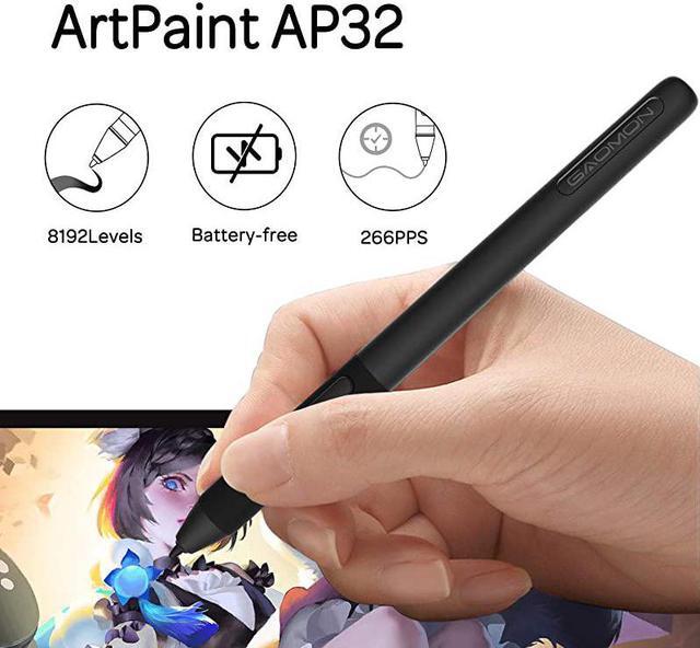 Alt view image 7 of 7 - PD2200 92%NTSC Full-Laminated Pen Display with 8192 Battery-Free Tilt-Support Stylus 8 Touch Buttons -21.5'' Drawing Tablet Monitor with Adjustable Stand