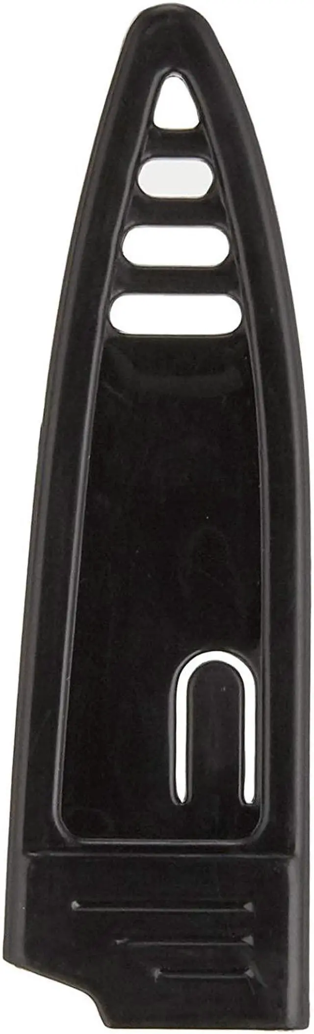 Alt view image 3 of 6 - Mercer Culinary Non-Stick Paring Knife with ABS Sheath, 4 Inch, Black, 1 Pack