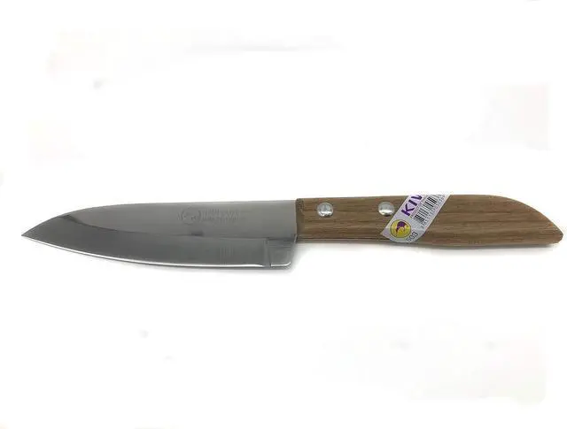 Alt view image 2 of 7 - KIWI 4" Sharp Pairing Knife, with wood Handle # 503