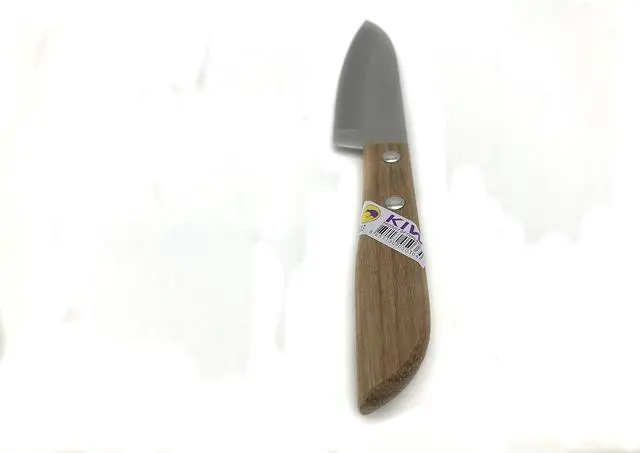 Alt view image 4 of 7 - KIWI 4" Sharp Pairing Knife, with wood Handle # 503