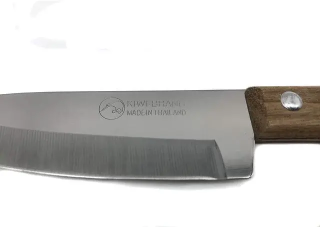 Alt view image 5 of 7 - KIWI 4" Sharp Pairing Knife, with wood Handle # 503