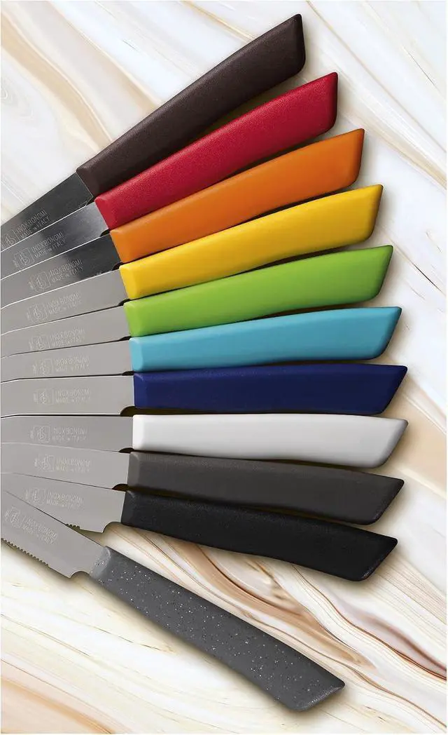Alt view image 3 of 7 - Italian Knives 6 Pack (White)