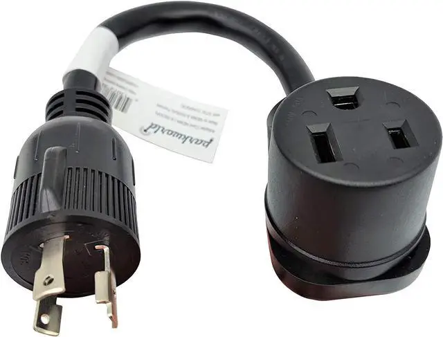 Main image of Parkworld 885392 Welding Adapter Cord L6-30 Plug 3-Prong 30A Locking Male to 6-50 Receptacle 50 AMP Female