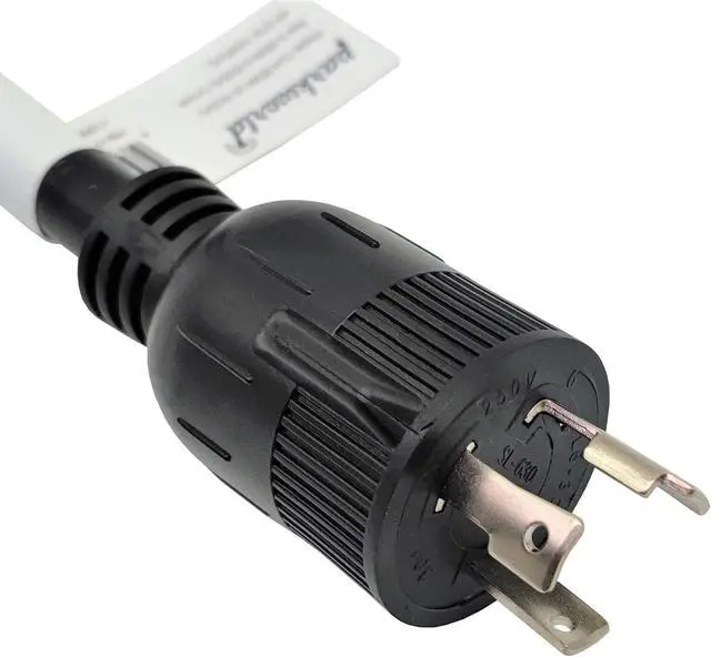 Alt view image 2 of 4 - Parkworld 885392 Welding Adapter Cord L6-30 Plug 3-Prong 30A Locking Male to 6-50 Receptacle 50 AMP Female