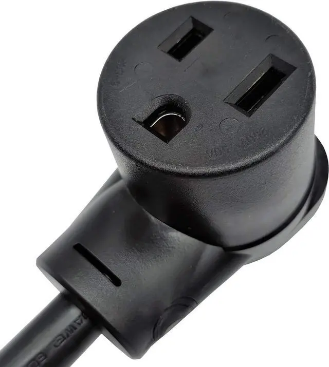 Alt view image 3 of 4 - Parkworld 885392 Welding Adapter Cord L6-30 Plug 3-Prong 30A Locking Male to 6-50 Receptacle 50 AMP Female