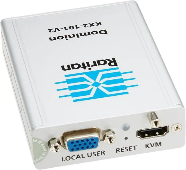 Alt view image 2 of 2 - Raritan 1USER 1SERVER KVM Over IP Supports Virtual Media
