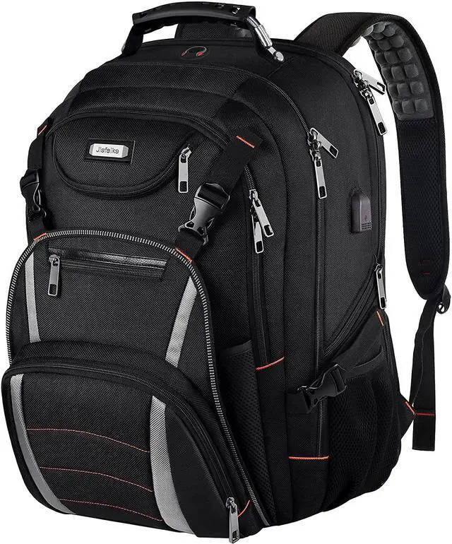Main image of Travel Laptop Backpack, Extra Large Bookbag for Men Women,Basketball Backpack with USB Charging Port RFID Anti Theft TSA Approved,College Student Waterproof Bag Fits 17 Inch Computer Notebook