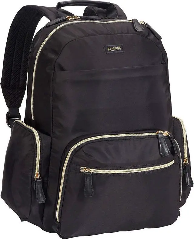 Alt view image 7 of 7 - Kenneth Cole REACTION Sophie Backpack, Black, 15" Laptop & 20" Carry-On