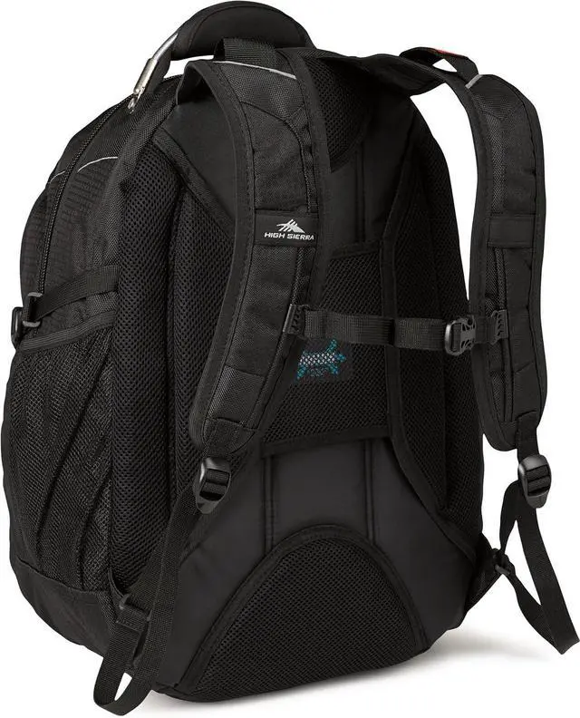 Alt view image 4 of 5 - High Sierra XBT - Business Laptop Backpack, Black, One Size