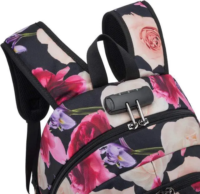 Alt view image 4 of 7 - Tzowla Travel Laptop Backpack Water Resistant Anti-Theft Bag with USB Charging Port and Lock 15.6 Inch Computer Business Backpacks for Women Men College School Student Gift,Bookbag Casual Daypack