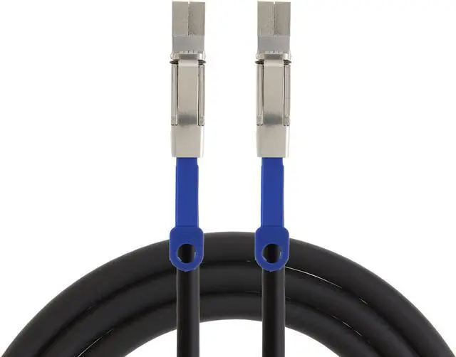Alt view image 4 of 4 - CableCreation 3.3FT External HD Mini SAS SFF-8644 to SFF-8644 Cable, 1M/ Black
