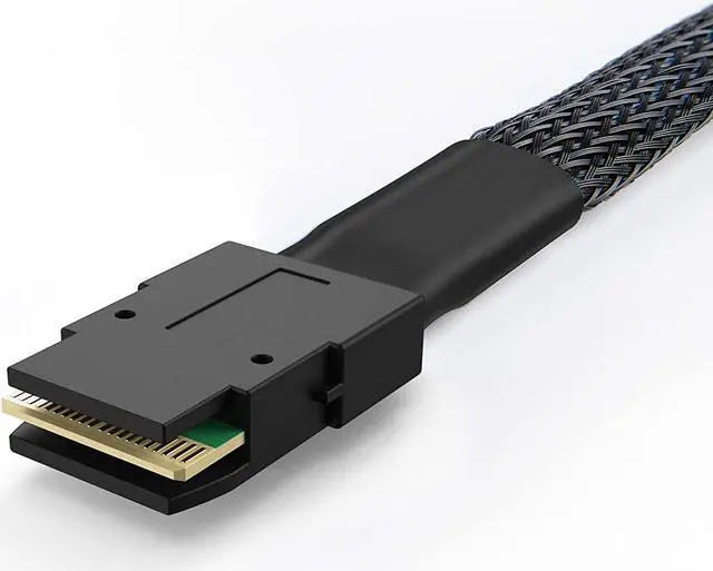 Alt view image 5 of 7 - CableCreation Mini SAS 36Pin (SFF-8087) Male to 4 SATA 7Pin Female Cable, Mini SAS Host/Controller to 4 SATA Target/Backplane, 0.5M / 1.6FT