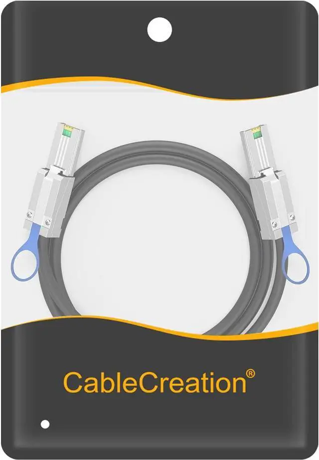 Alt view image 7 of 7 - CableCreation External Mini SAS 26pin (SFF-8088) Male to Mini SAS 26 (SFF-8088) Male Cable, 1.0M