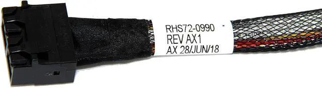 Alt view image 3 of 5 - LSI94xx Series Dedicated 2*MiniSAS-HD 8X to 2*U.2 NVMe SSD,SFF-8643 72Pin to 2*SFF-8639 68Pin Cable 75cm(Broadcom MPN 05-50065-00/05-50064-00)