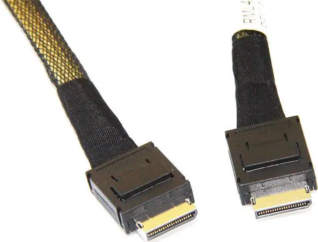 Main image of OCulink 4X to OCulink 4X,SFF-8611 to SFF-8611 Cable 100cm
