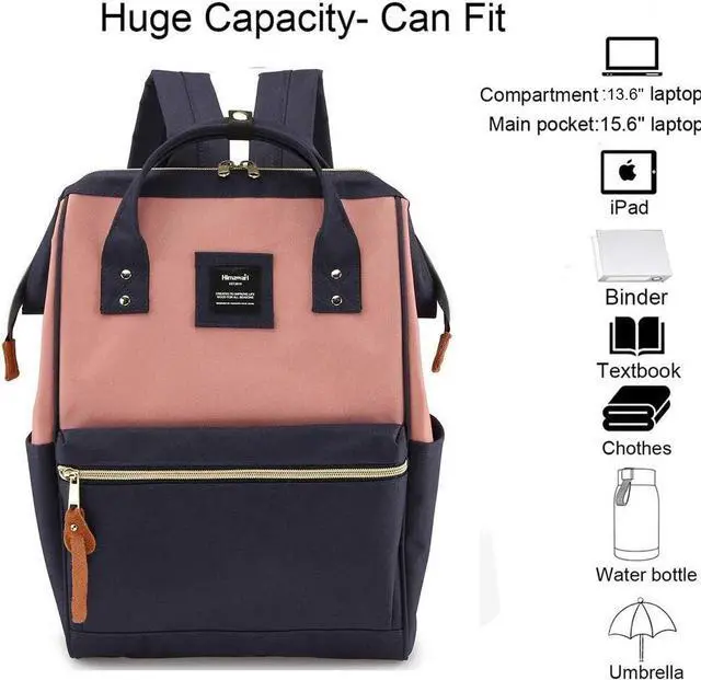 Alt view image 5 of 7 - Himawari Laptop Backpack for Women&Men,Wide Open Large USB Charging Port 15.6 Inch Laptop Doctor College Work Bag (XK-05#-USB L