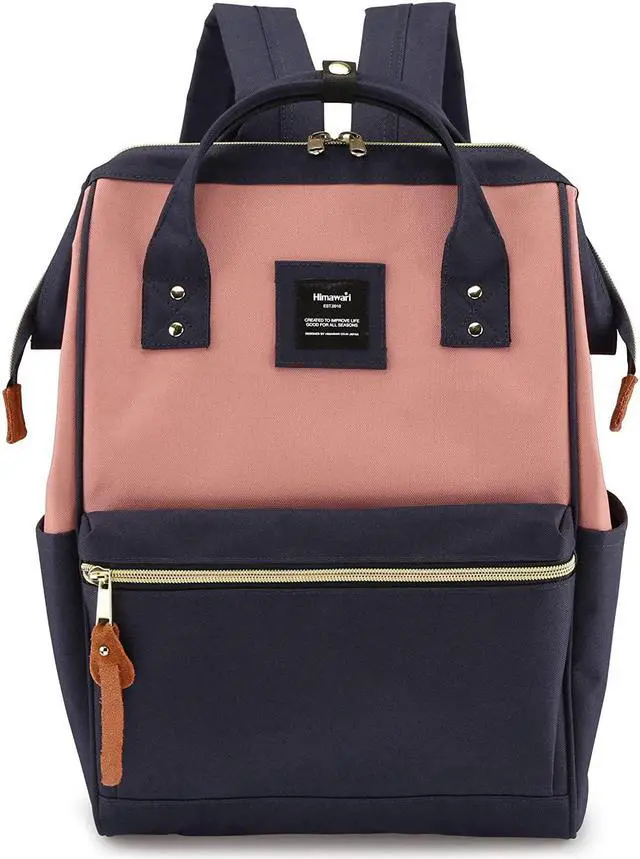 Main image of Himawari Laptop Backpack for Women&Men,Wide Open Large USB Charging Port 15.6 Inch Laptop Doctor College Work Bag (XK-05#-USB L