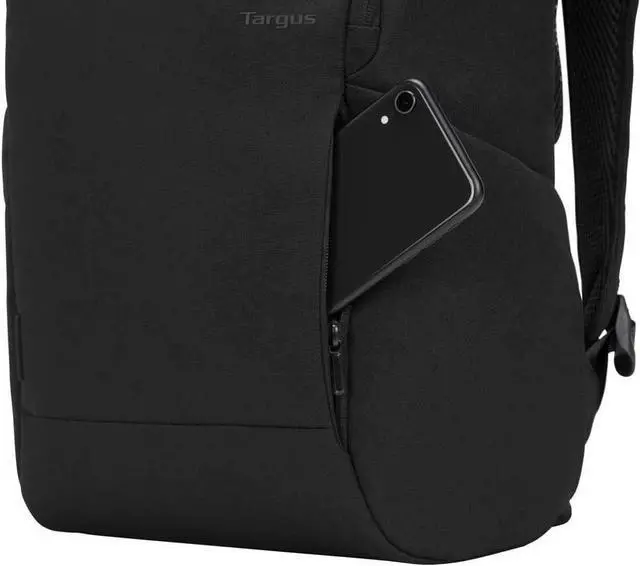 Alt view image 6 of 7 - Targus Cypress Slim Backpack with EcoSmart Designed for Business Traveler and School fit up to 15.6-Inch Laptop/Notebook, Black (TBB584GL)