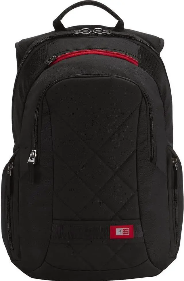 Alt view image 2 of 7 - Case Logic DLBP-114BLACK 14-Inch Laptop Backpack Bag - Black