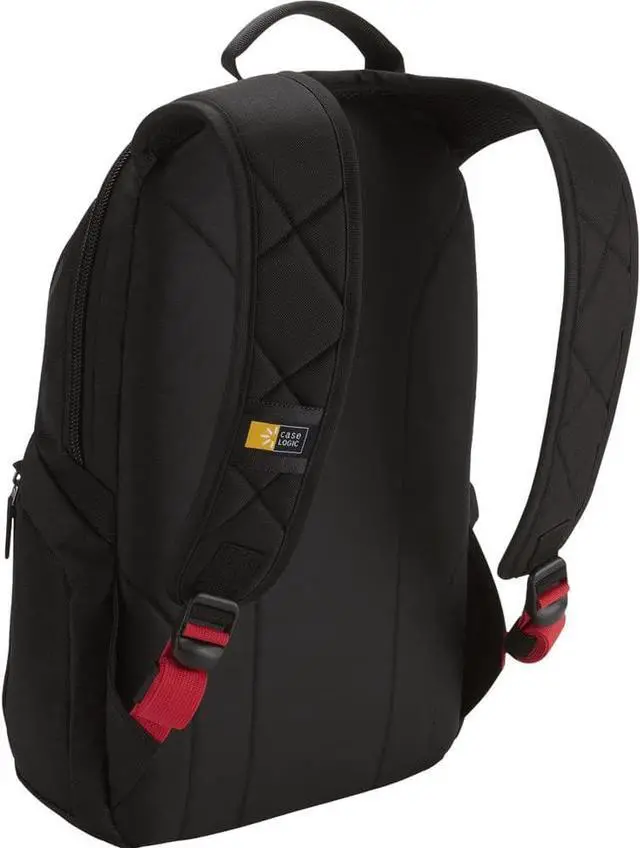 Alt view image 3 of 7 - Case Logic DLBP-114BLACK 14-Inch Laptop Backpack Bag - Black