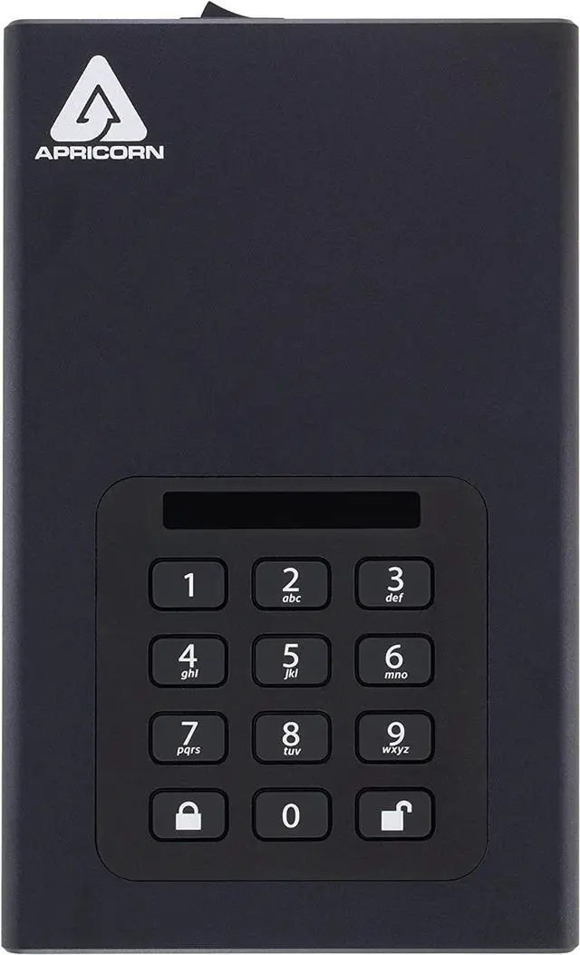 Alt view image 10 of 20 - Apricorn Aegis Padlock DT 10TB USB 3.0 Encrypted Desktop Drive