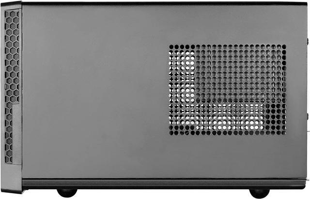 Alt view image 6 of 7 - SilverStone Technology Ultra Compact Mini-ITX Computer Case with Mesh Front Panel Black (SST-SG13B-USA), Welcome to consult