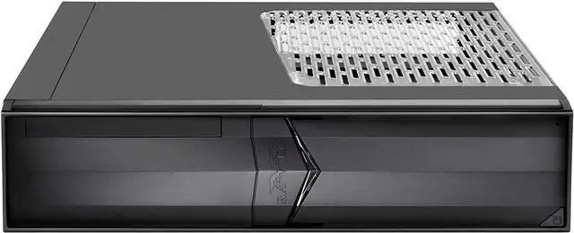 Alt view image 4 of 7 - SilverStone Technology SST-RVZ02B-W Slim Gaming Computer Case for Mini-ITX Motherboards with Full Size GPU Support with Window, SST-RVZ02B-W-X