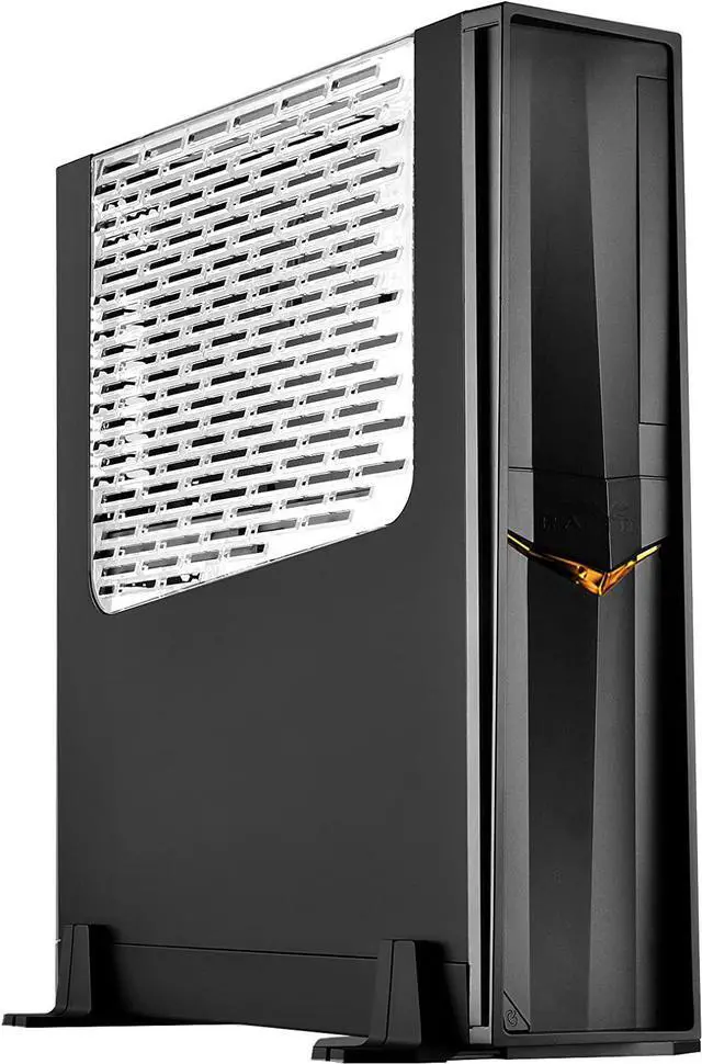 Main image of SilverStone Technology SST-RVZ02B-W Slim Gaming Computer Case for Mini-ITX Motherboards with Full Size GPU Support with Window, SST-RVZ02B-W-X