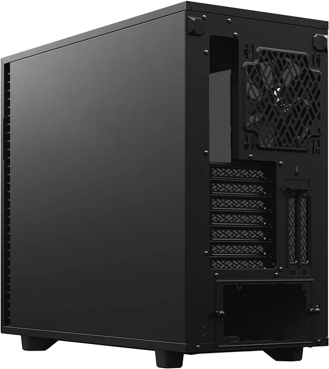 Alt view image 7 of 7 - Define 7 Mid Tower Computer Case Black Brushed Aluminum/Steel, E-ATX, Silent Modular, Dark Tempered Glass Window