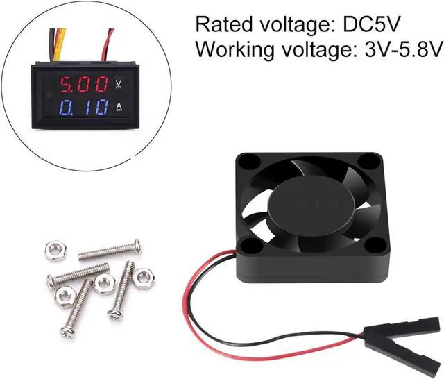 Alt view image 3 of 7 - Aokin for Raspberry Pi Cooling Fan DC 5V/3.3V Brushless CPU Cooling Fan with Screws for Raspberry Pi 4 B, Pi 3 B+, Pi 3 B, Pi 2 B, Pi 1 B+, RetroFlag NESPI Case, etc, 1 Pack